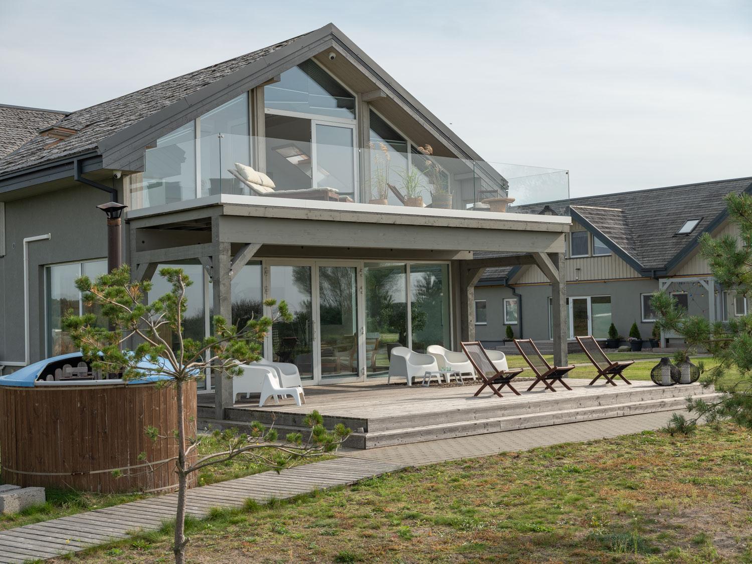 Skrablas Boutique Hotel Rucava Eksteriør billede